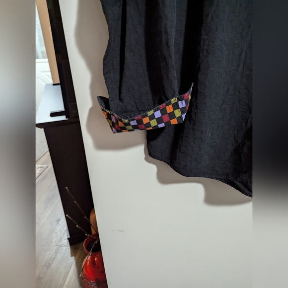 - Visconti 2XL men's Long Sleeve cotton shirt. Big and tall. EUC. Long sle… - Picture 10 of 10